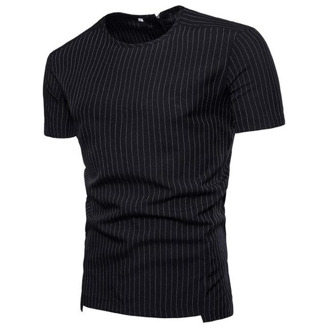 Striped Fitness T-shirt