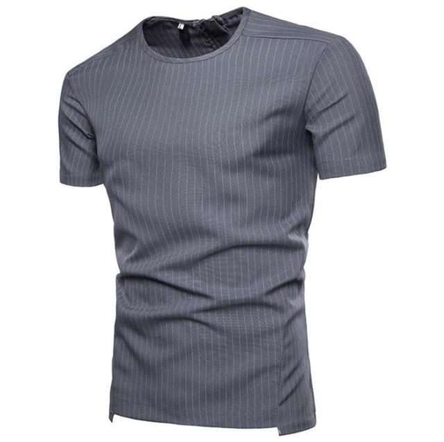 Striped Fitness T-shirt